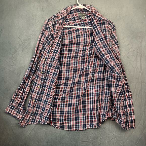 Dakota Brand Plaid Shirt Small Y2K Button Down Long Sleeve Chore Hunting Fishing - Picture 2 of 5
